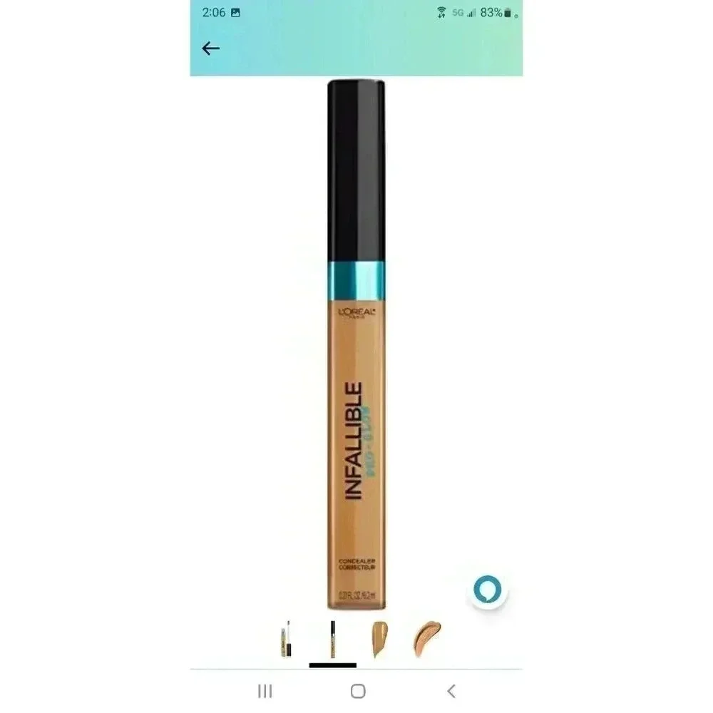 L’Oreal Infallible Pro-Glow Concealer Corrector 07 Creme Cafe Sealed